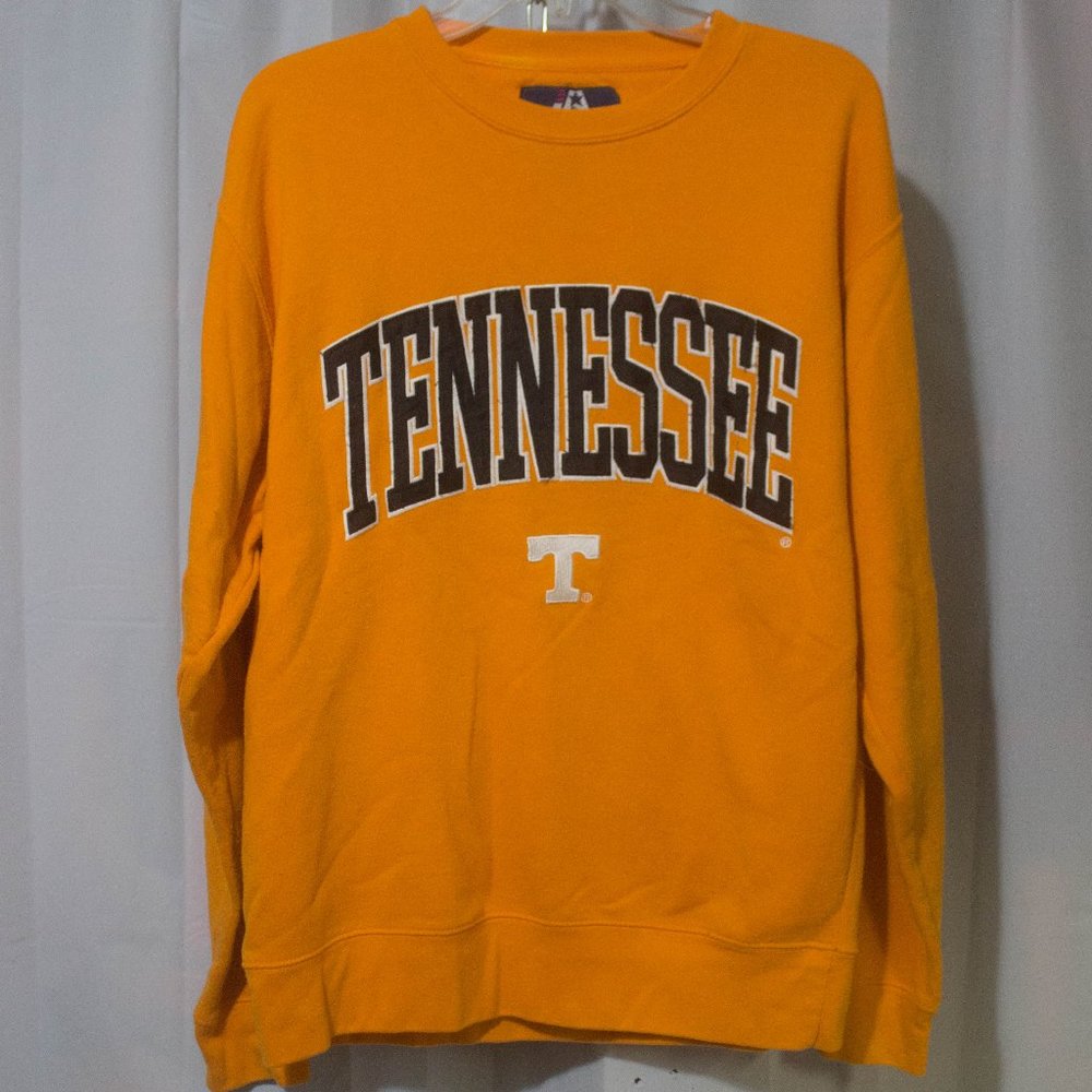 Tennessee Orange Sweat Shirt by J America Sportswear Size M Men's
